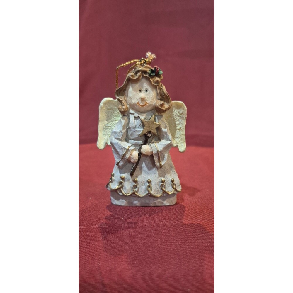 NWT Marathon Holiday Ornaments Collectors 2001 Lily the Angel  3.5" Tall NEW